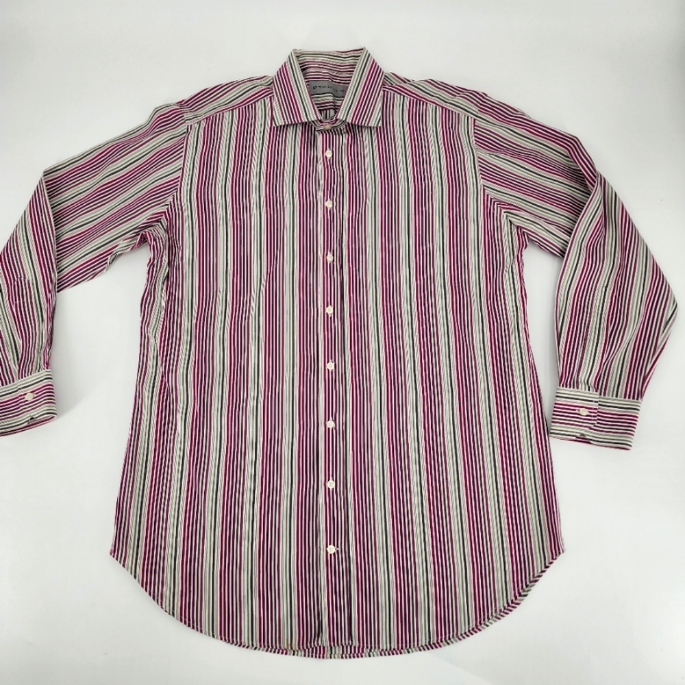 Etro Striped Dress Shirt Size L (42)